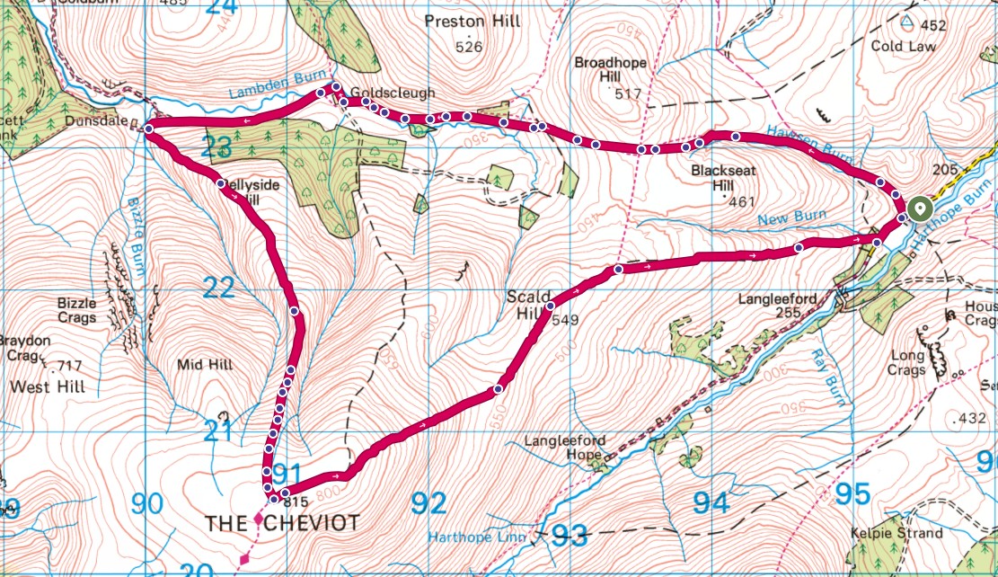 The Cheviot – more than just a big hill – Wild Mile Adventure